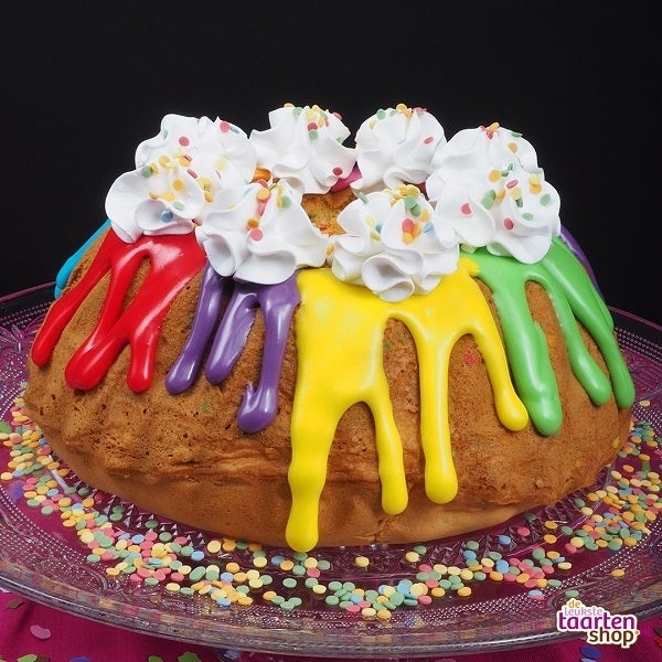Recipe Confetti Bundt Cake