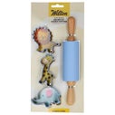 Wilton Baking Kit Cookie Cutters Wild Animals Set/4