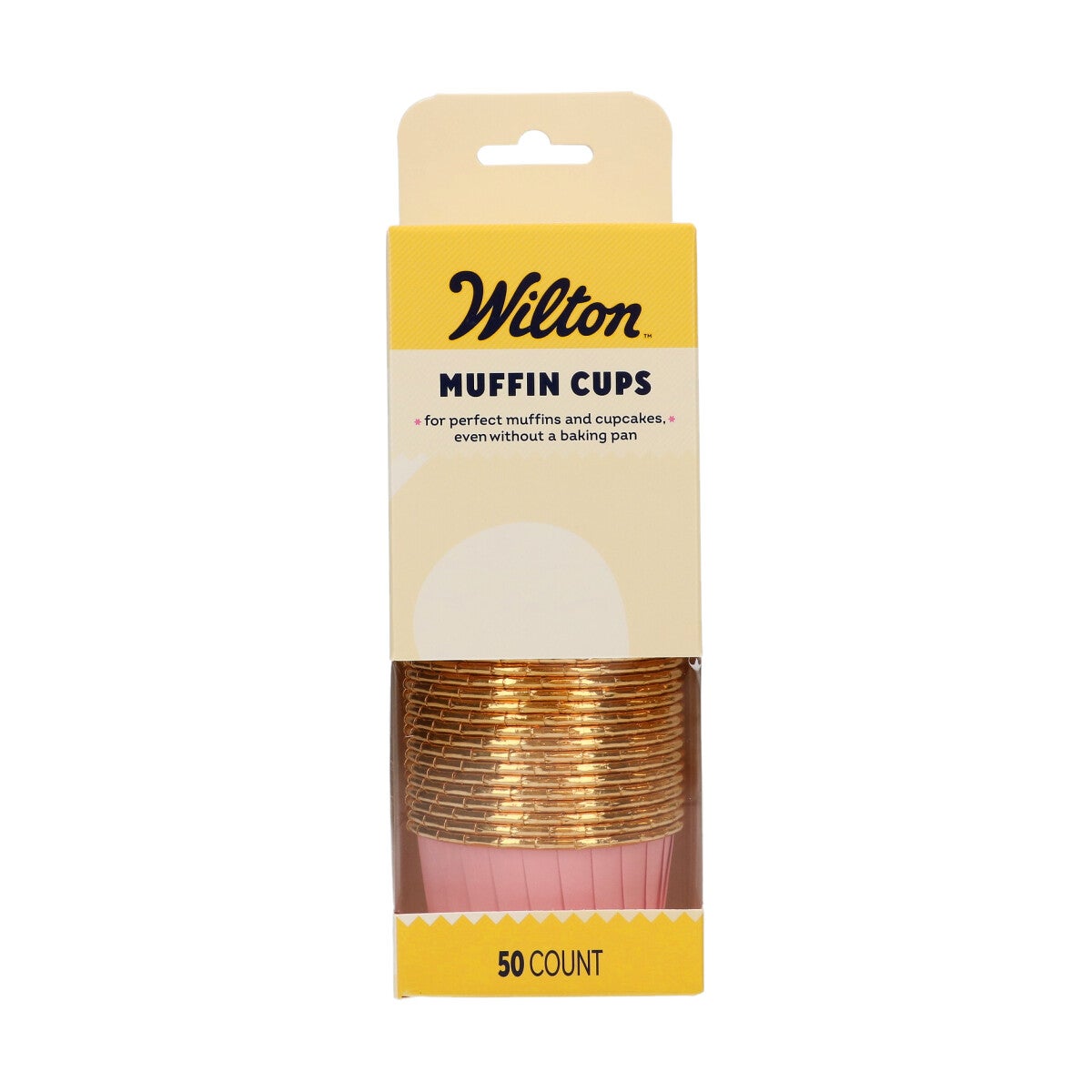 Wilton Muffin Cups Baby Pink pk/50