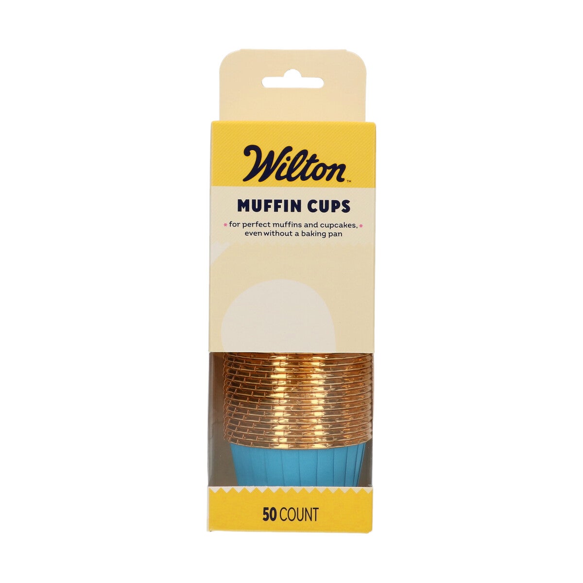 Wilton Muffin Cups Blue pk/50