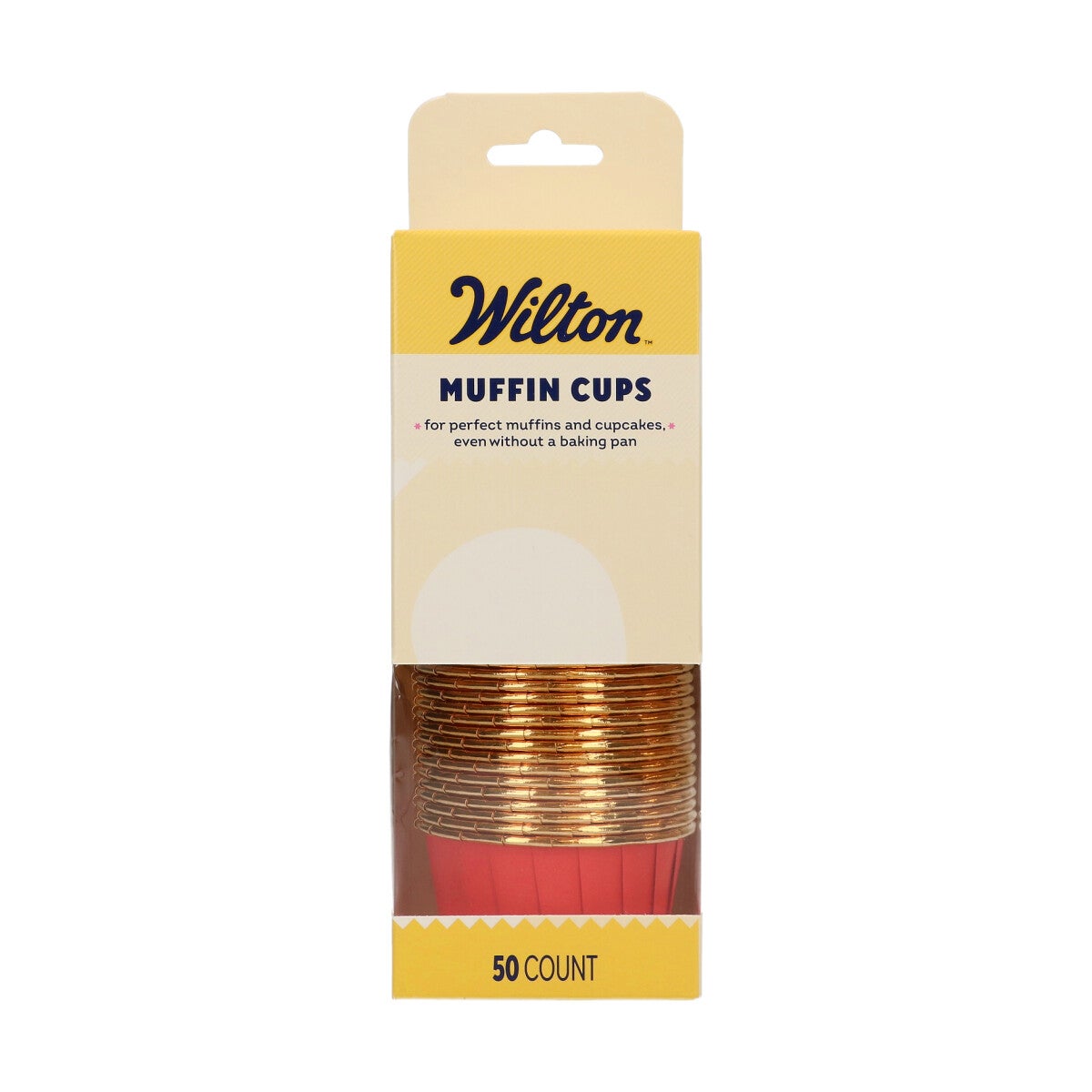 Wilton Muffin Cups Red pk/50