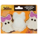 Wilton Cookie Cutter with Stamp Cute Ghost 7,5cm