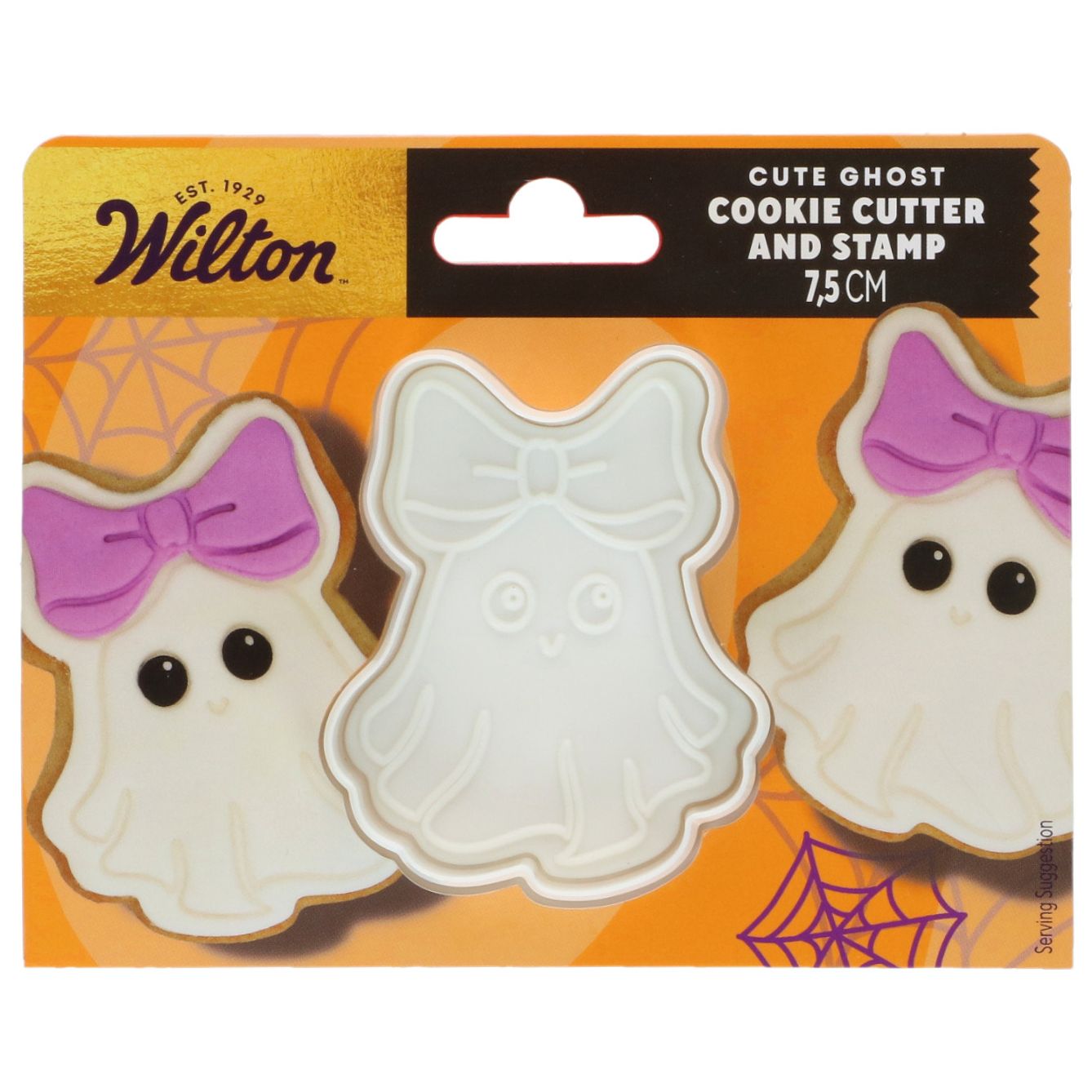 Wilton Cookie Cutter with Stamp Cute Ghost 7,5cm