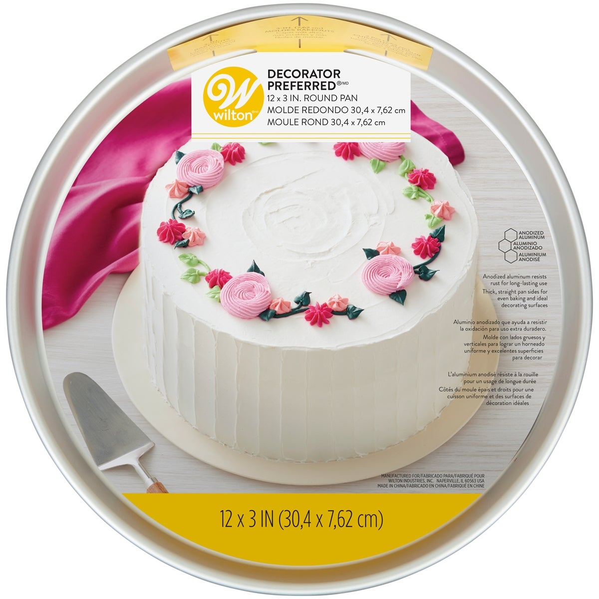 Wilton Decorator Preferred Deep Round Cake Pan Ø30x7,5cm
