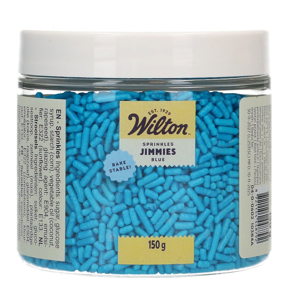 Wilton Sprinkles Jimmies Blue 150g