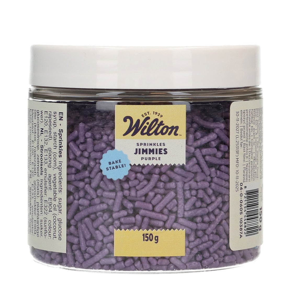 Wilton Sprinkles Jimmies Purple 150g