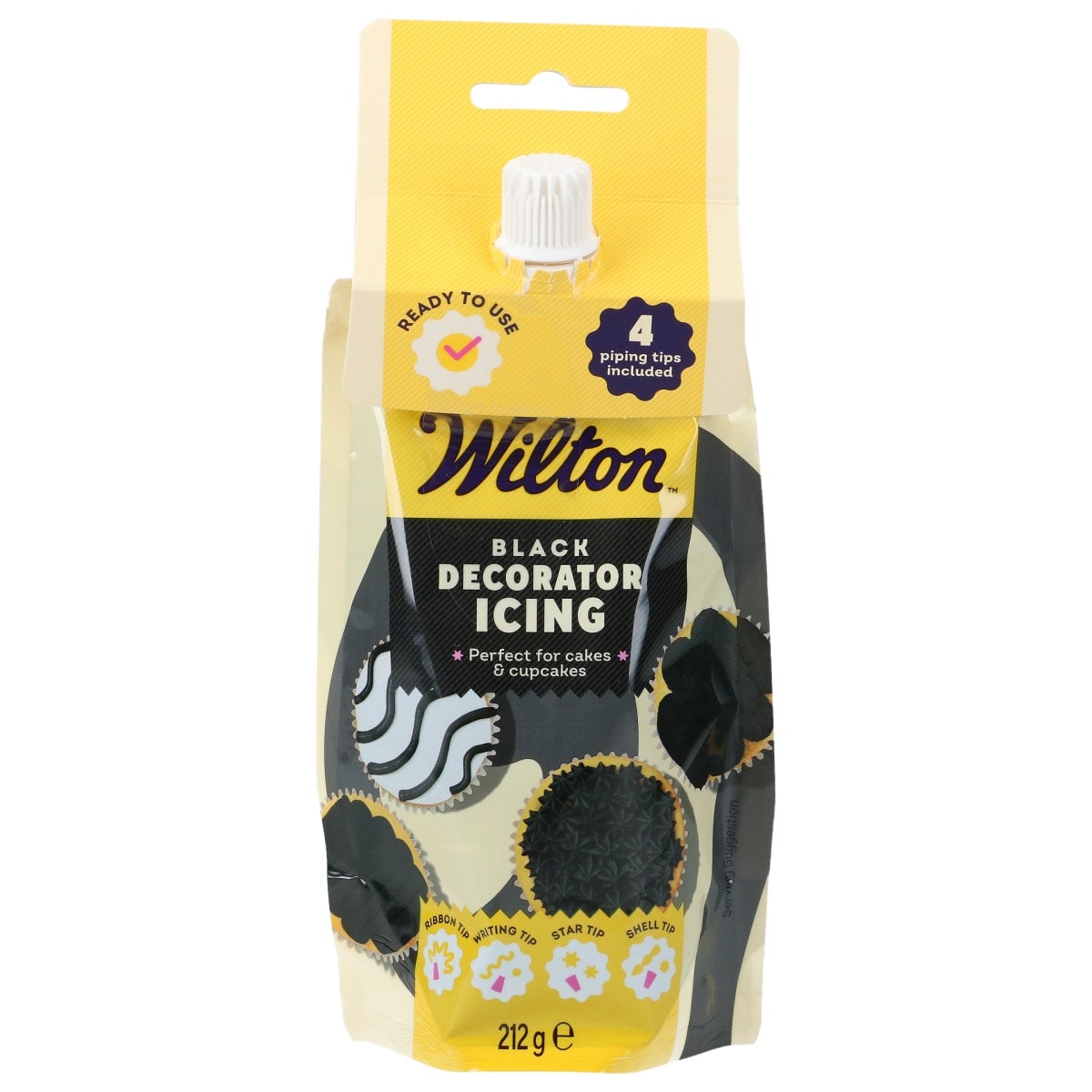 Wilton Decorator Icing Black 212g
