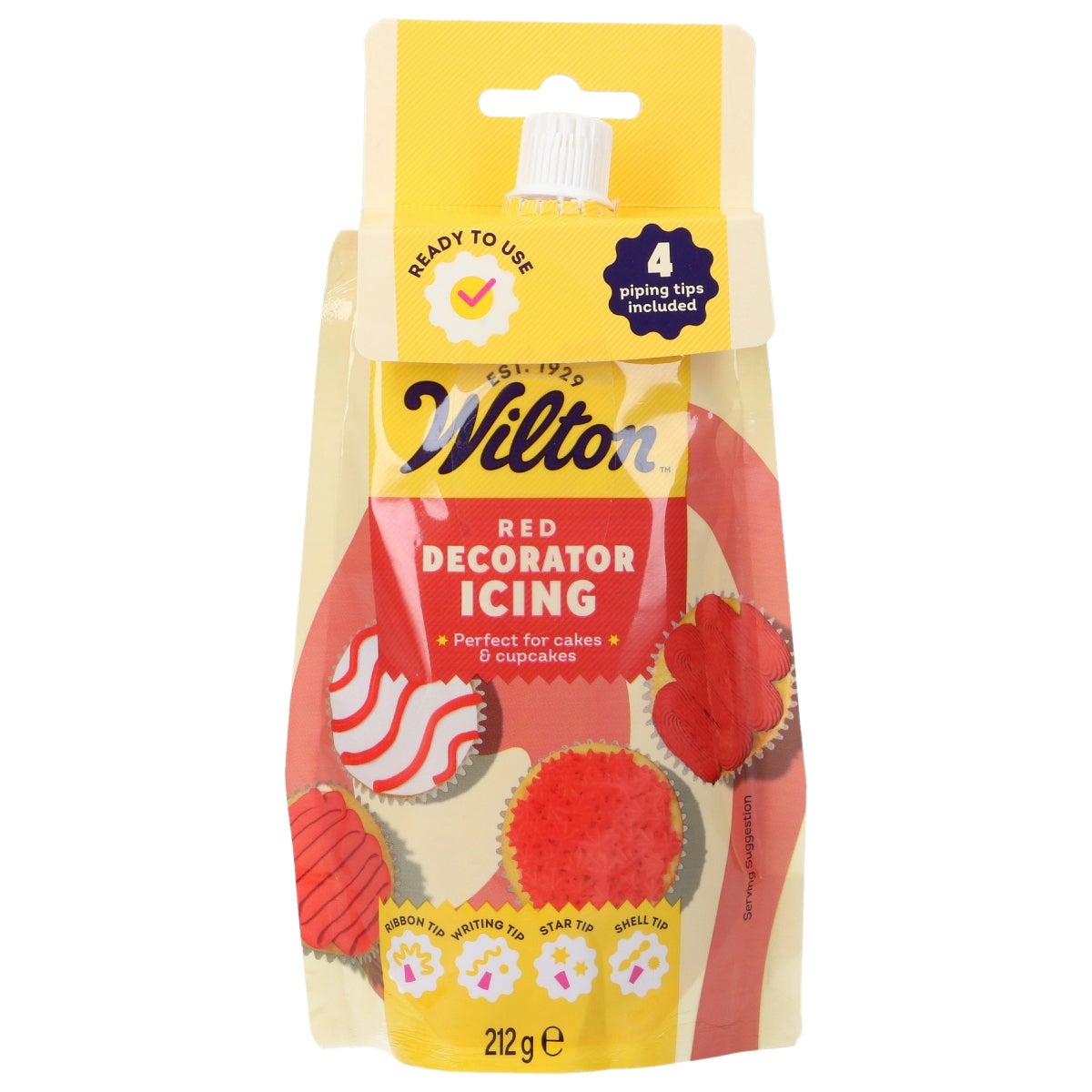 Wilton Decorator Icing Red 212g