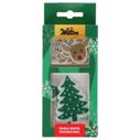 Wilton Edible Wafer Decorations Reindeer & Christmas Trees set/9