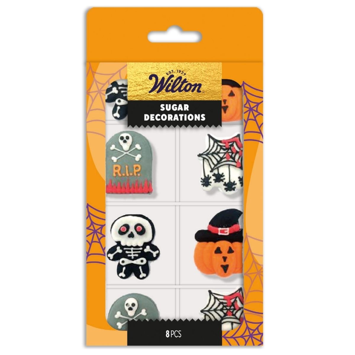 Wilton Sugar Decorations Graveyard Goodies Set/8