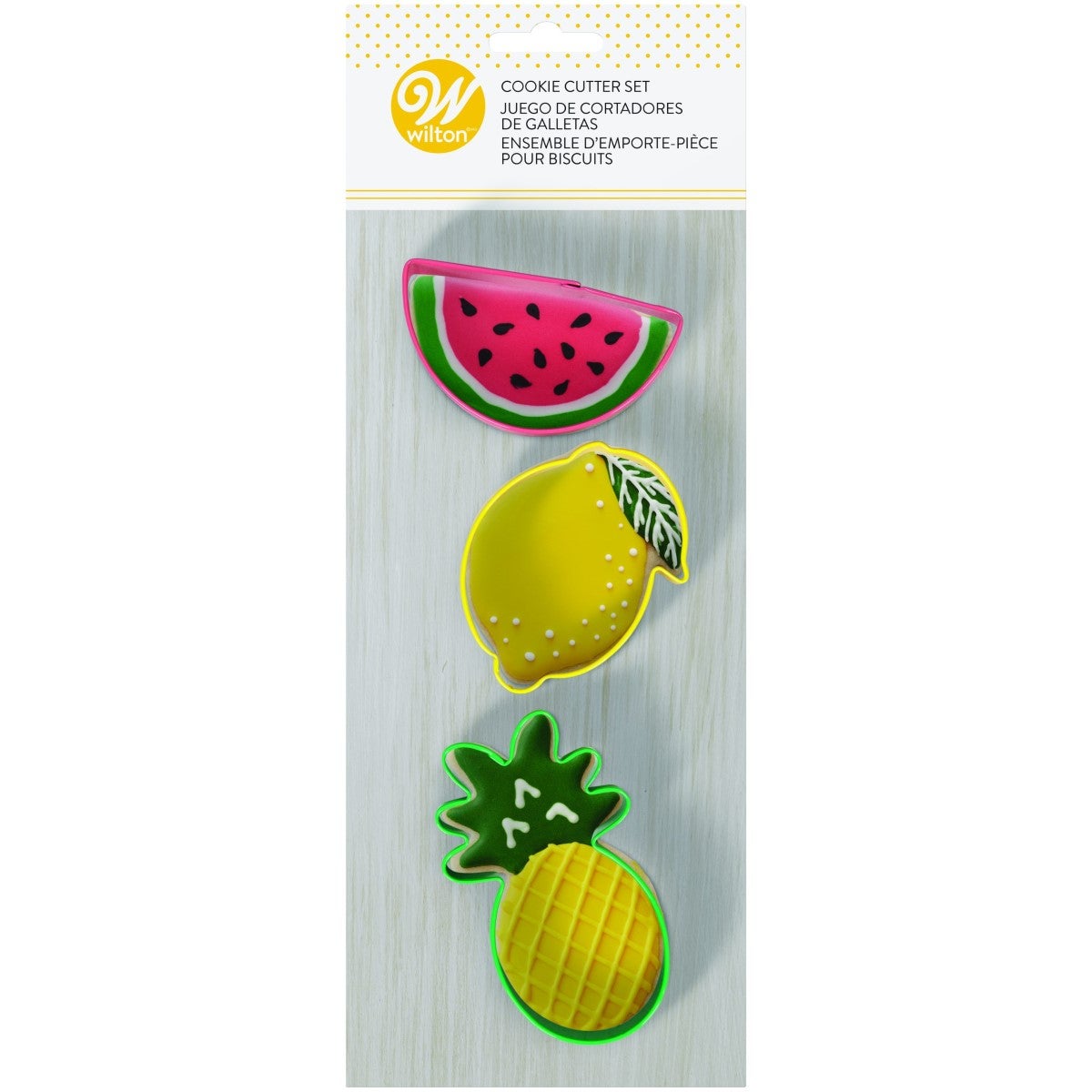 Wilton Ananas, Watermeloen en Citroen Uitsteker Set/3
