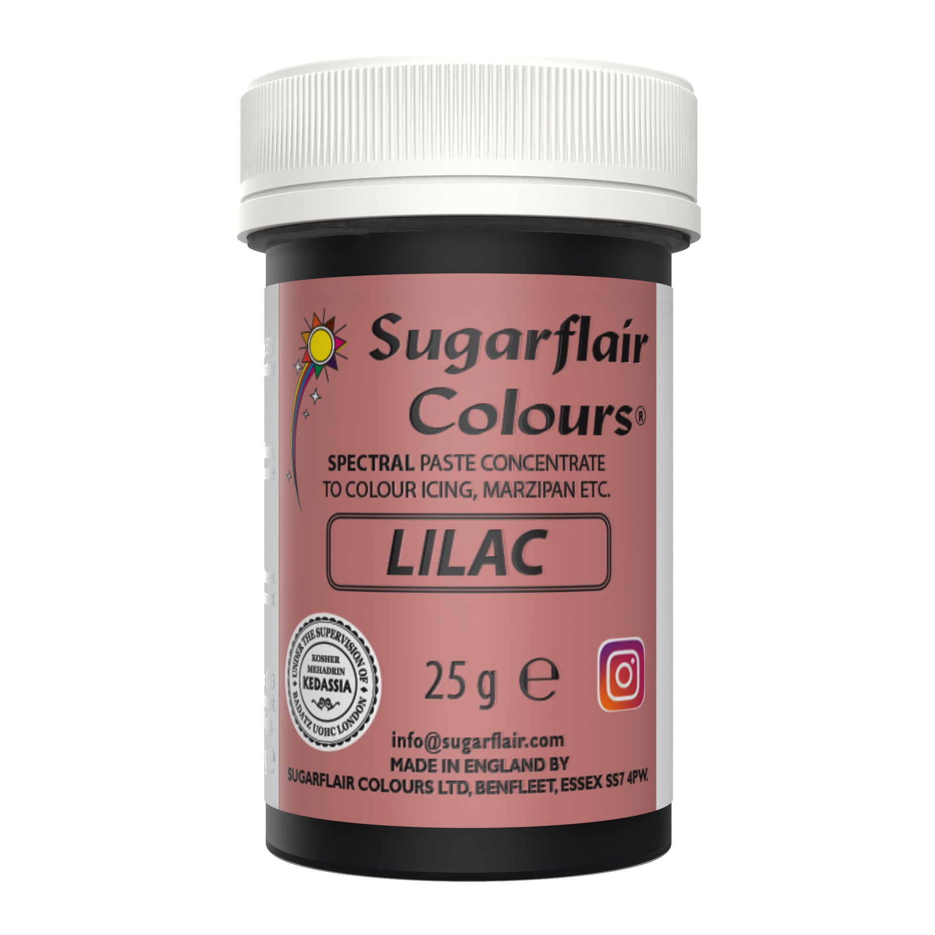 Sugarflair Paste Colour Lilac 25g