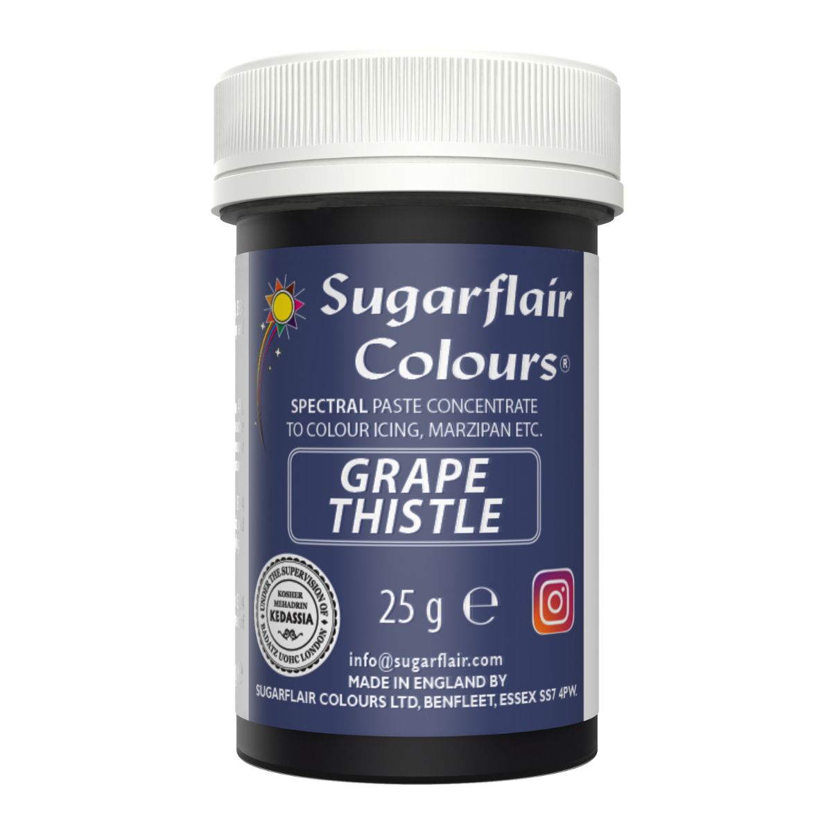 Sugarflair Paste Colour Grape Thistle 25g