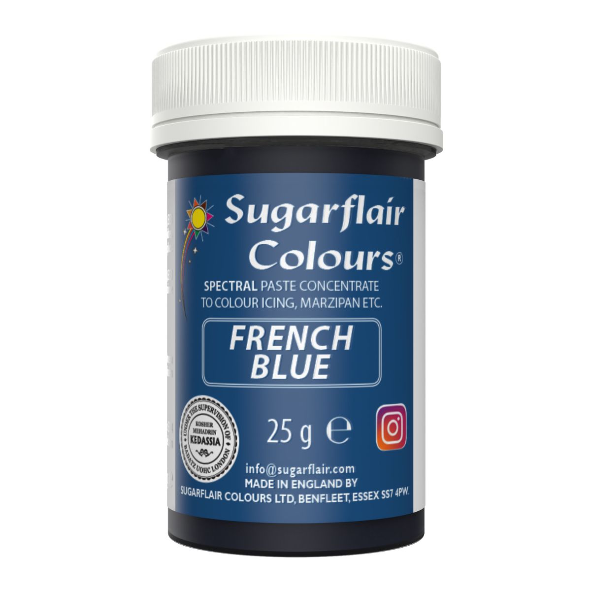 Sugarflair Spectral Paste - French Blue - 25g