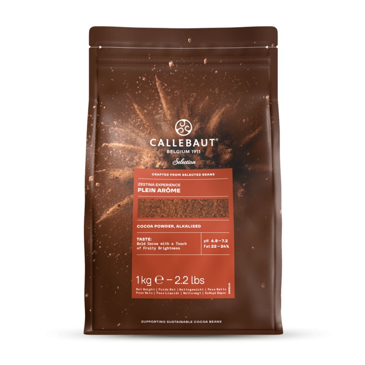 Callebaut Plein Arôme Cocoa Powder (100%) 1kg