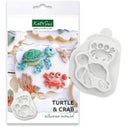 Katy Sue Turtle & Crab Silicone Moulds