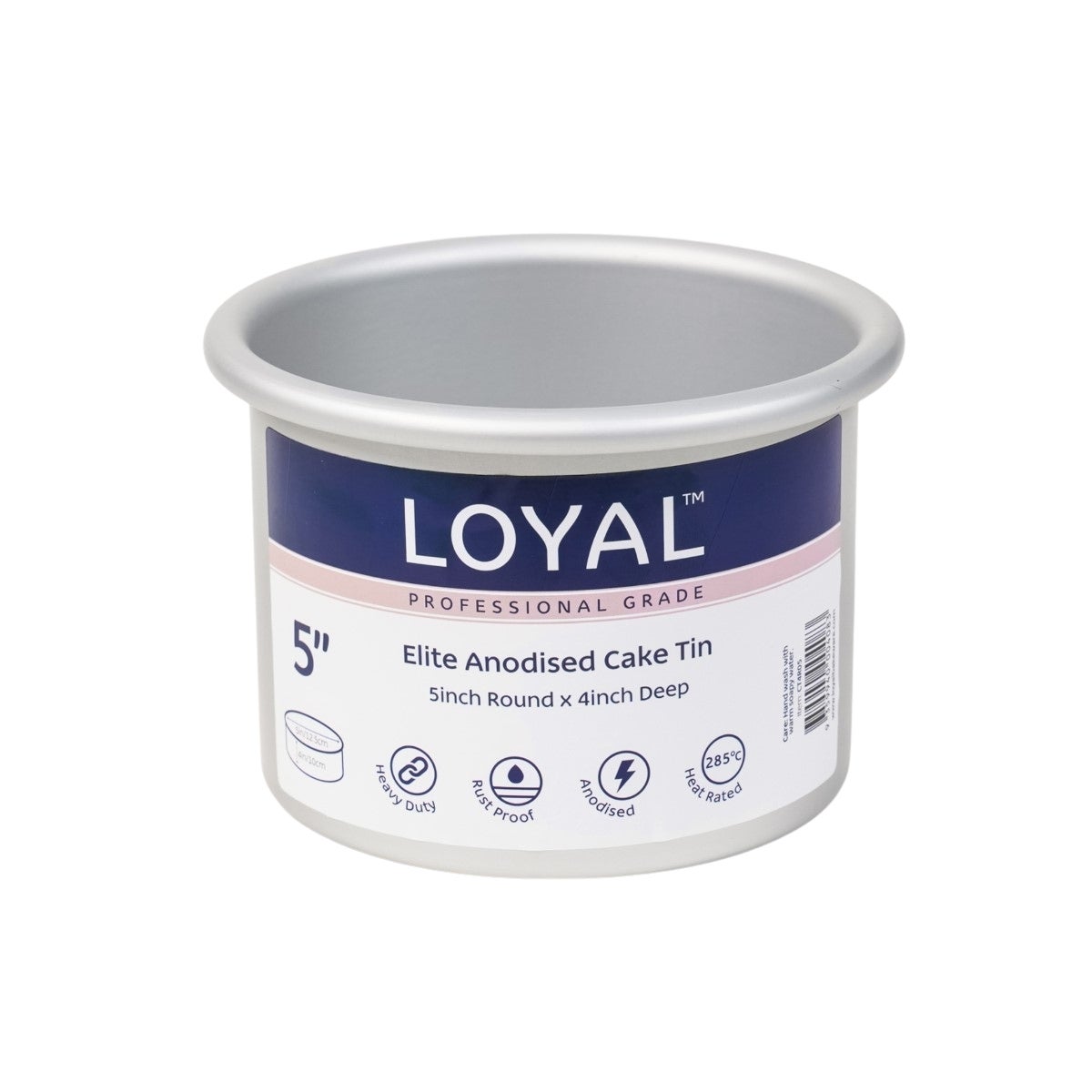 LOYAL Elite Cake Pan Extra Deep Round Ø12,5cm