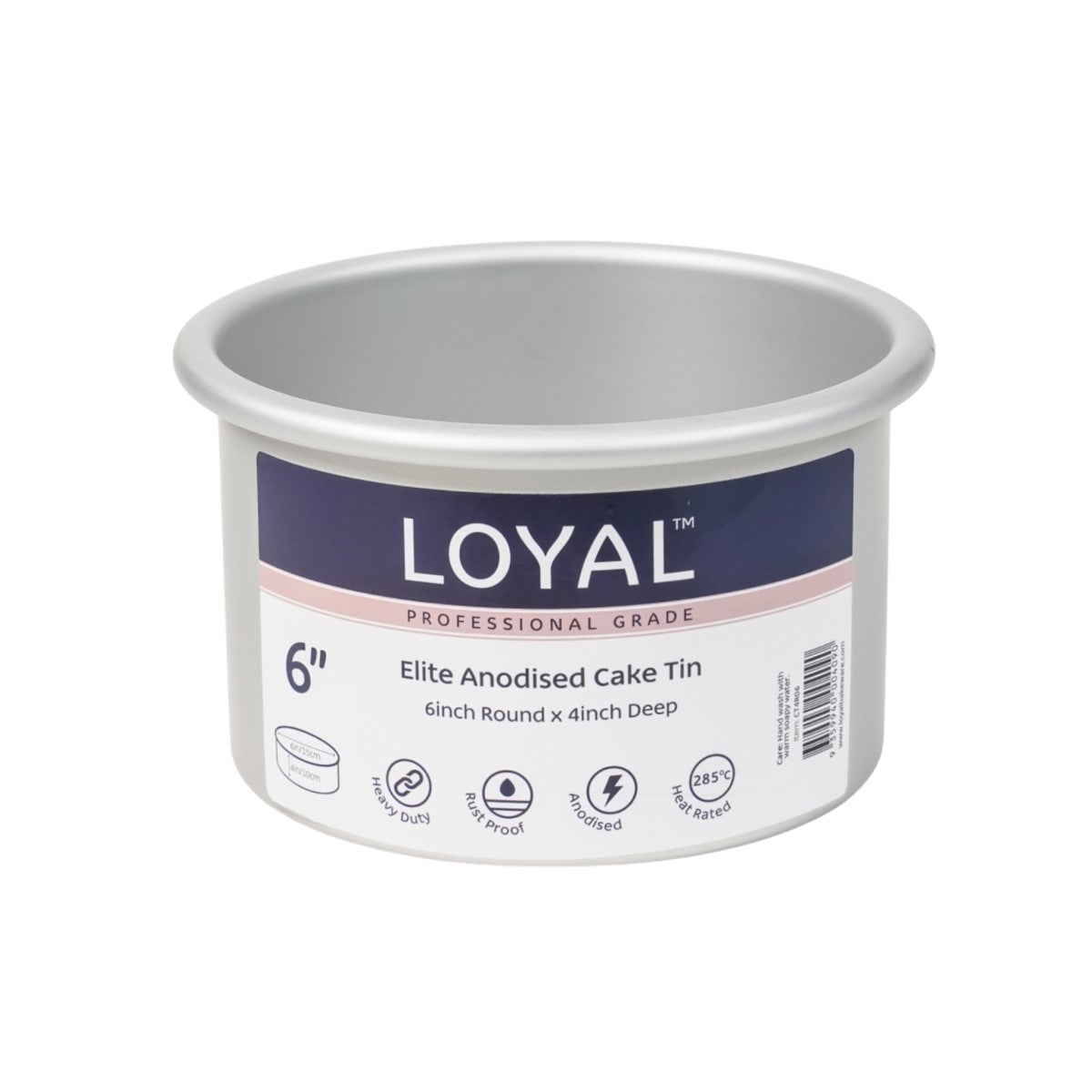 LOYAL Elite Cake Pan Extra Deep Round Ø15cm