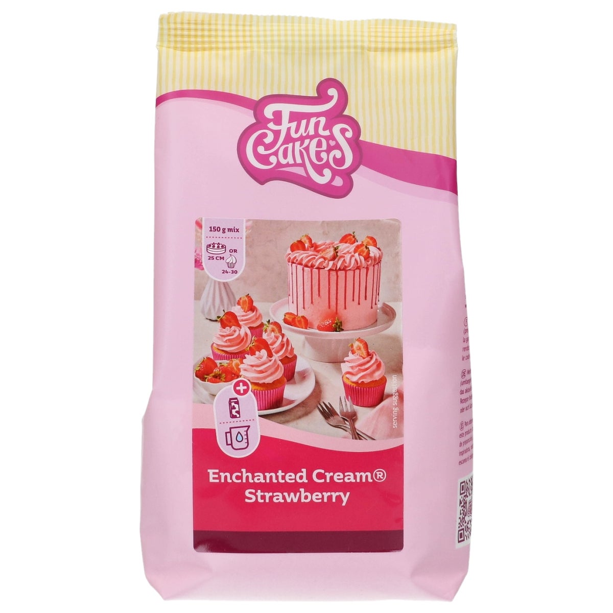 FunCakes Mix for Enchanted Cream® Strawberry 450g