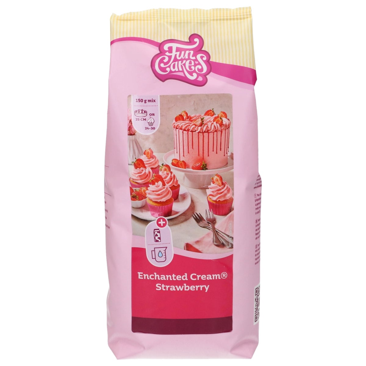 FunCakes Mix for Enchanted Cream® Strawberry 900g