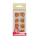 FunCakes Sugar Decorations Carrots set/16