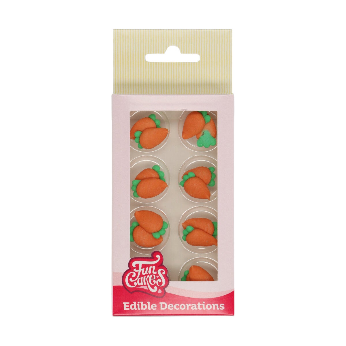 FunCakes Sugar Decorations Carrots set/16