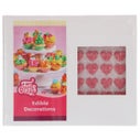 FunCakes Bulk Sugar Decorations Heart Red pk/336