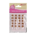 FunCakes Edible Jelly Diamonds Pearl Gold pk/20 BBD Discount