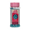 FunCakes Crispy Choco Pearls - Metallic Blue 60g