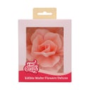 FunCakes Edible Wafer Flowers Deluxe Rose Pastella Pink Large pk/1