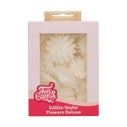FunCakes Edible Wafer Flowers Deluxe Pompom/Daisy White Medium pk/12