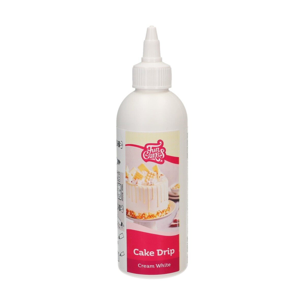 FunCakes Cake Drip Cream White 180 g