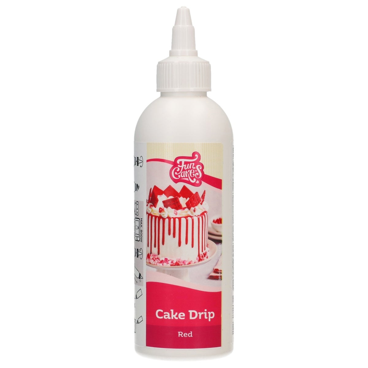 FunCakes Cake Drip Red 180 g