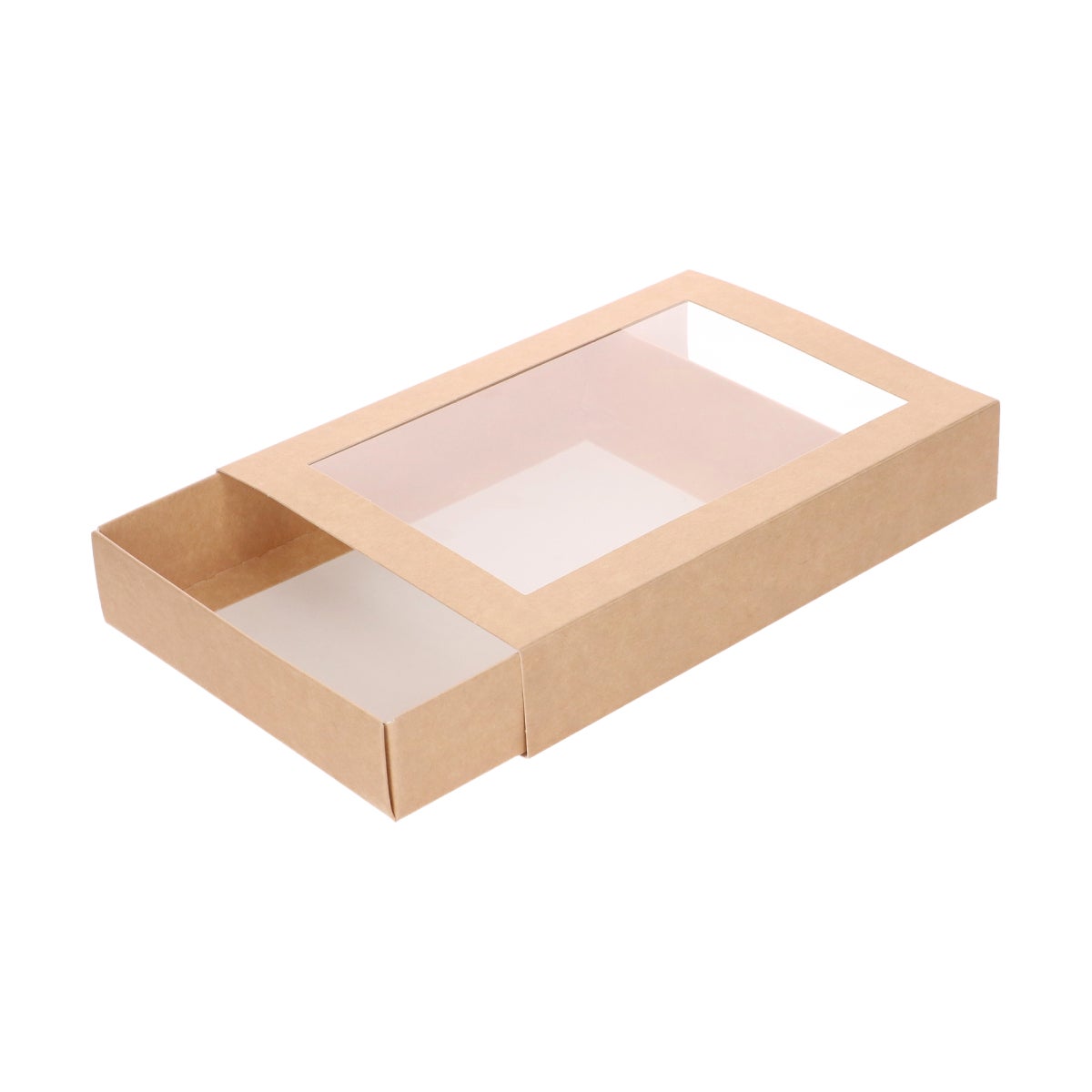 FunCakes Treat & Letter Box Kraft/White 20x14x3,5cm pk/10