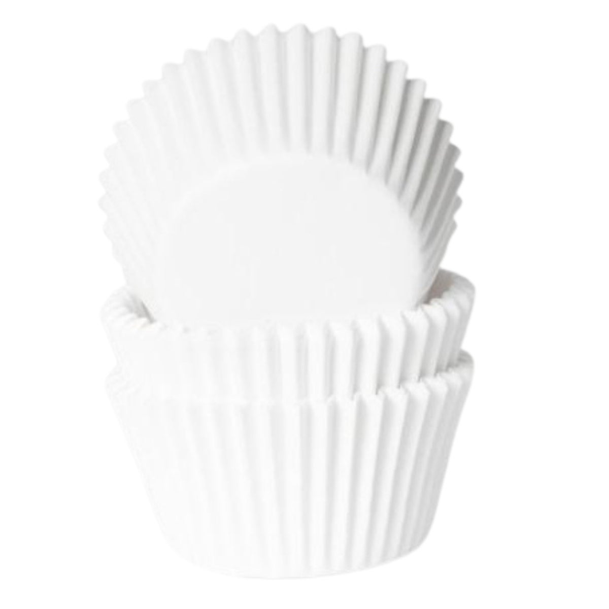 House of Marie Mini Baking Cups White pk/60