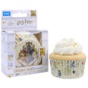 PME Harry Potter Foil Baking Cases pk/30 - Hogwarts