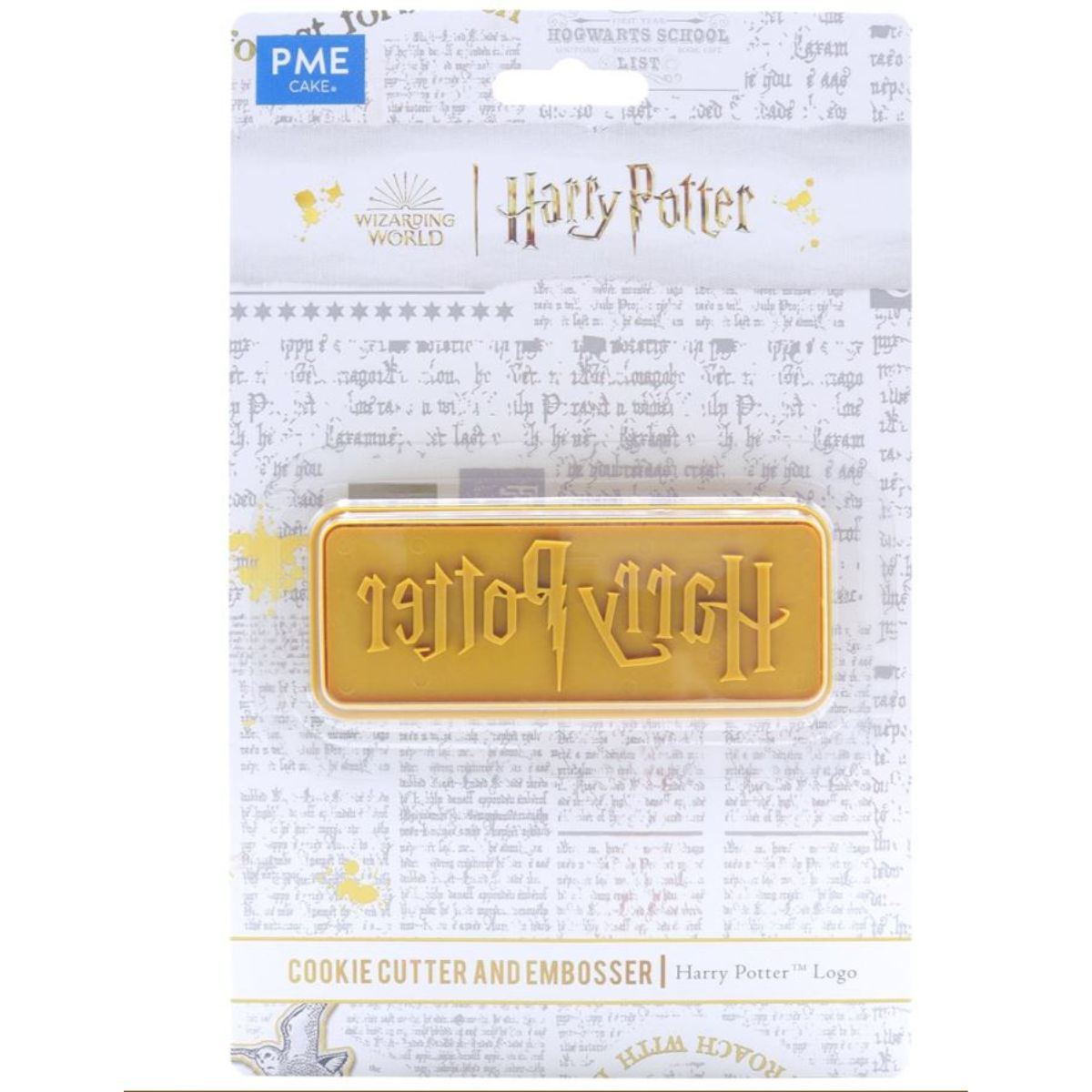 PME Harry Potter Cookie Cutter & Embosser pk/2 - HP Logo