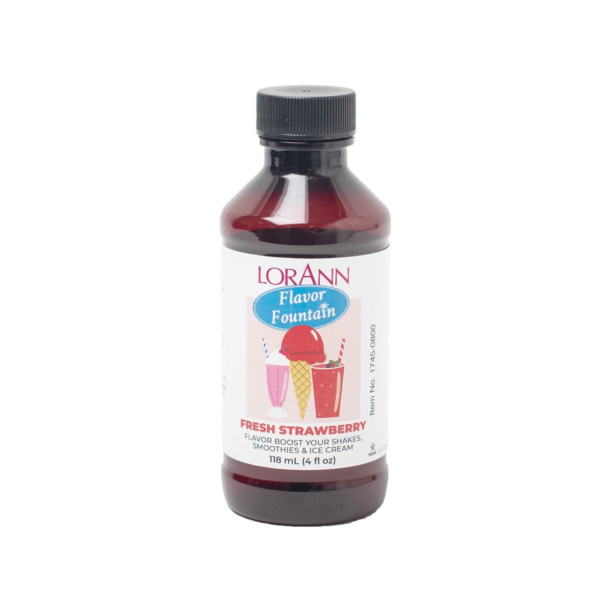 LorAnn Flavor Fountain Fresh Strawberry 118ml BBD Discount