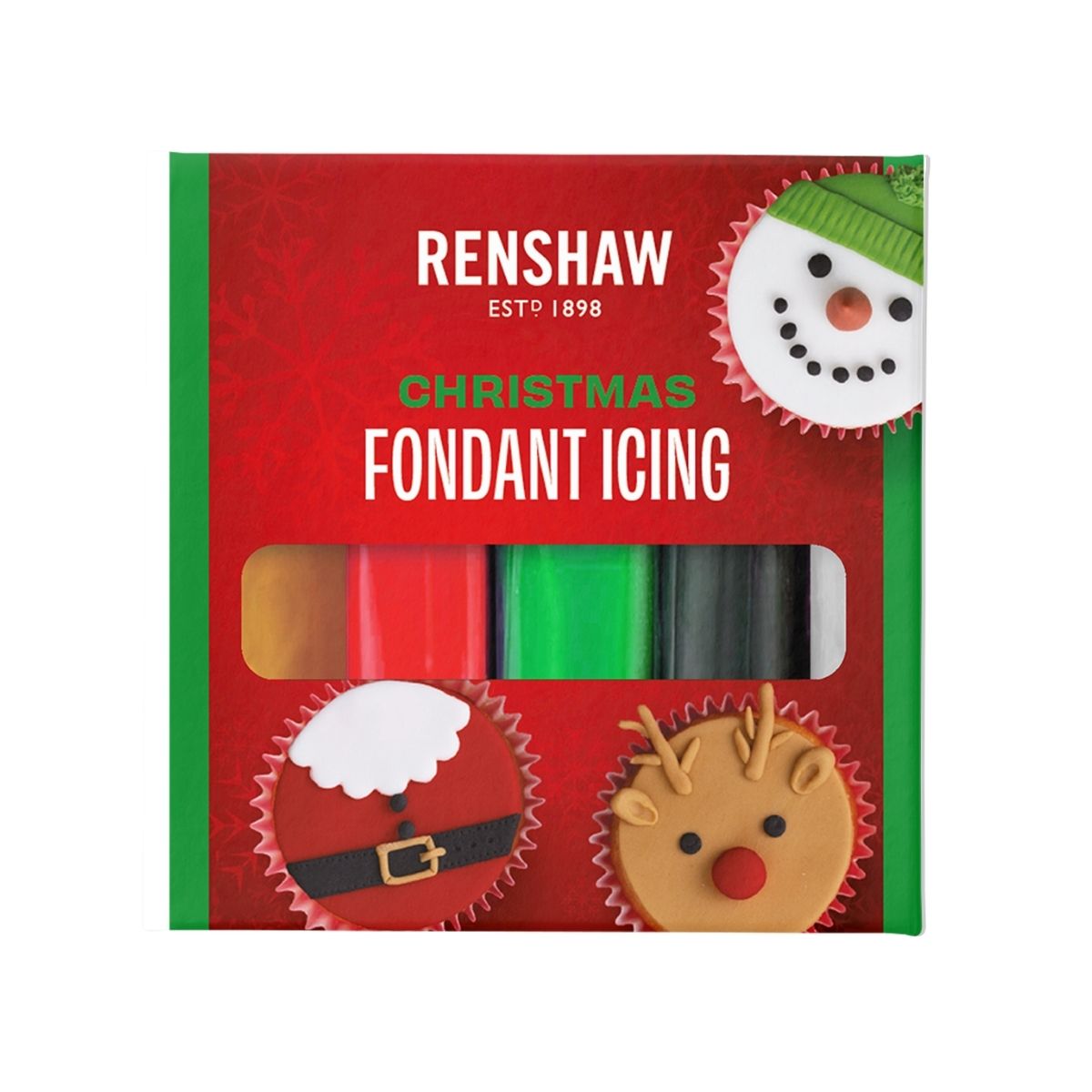 Renshaw Fondant Multipack Christmas 5x100g