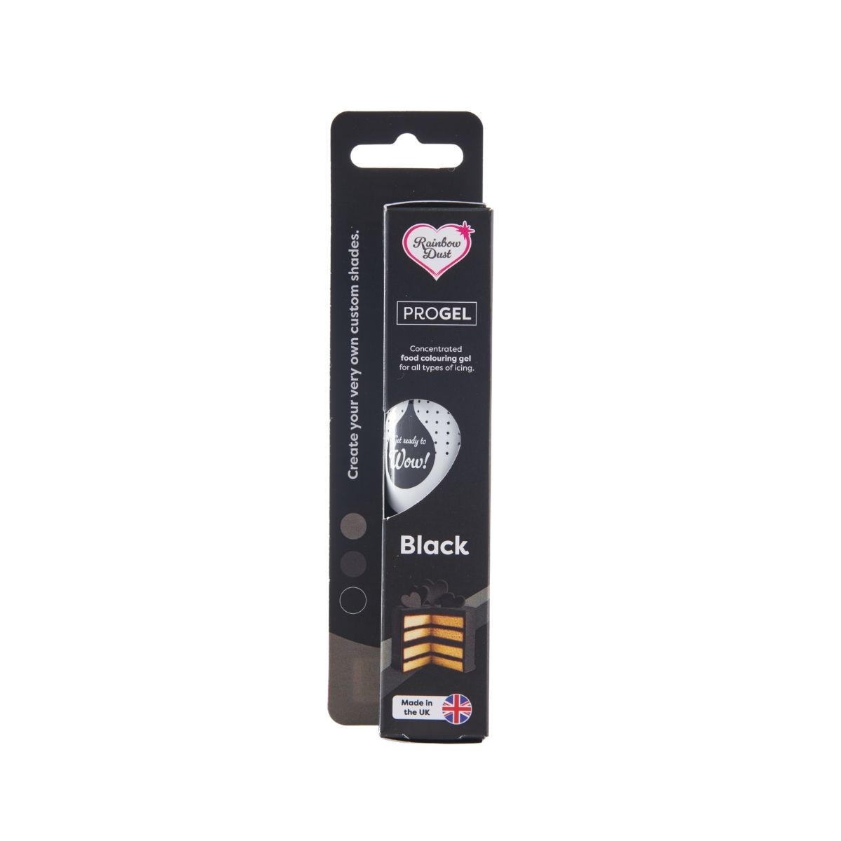 Rainbow Dust ProGel® Concentrated Colour Black 25g
