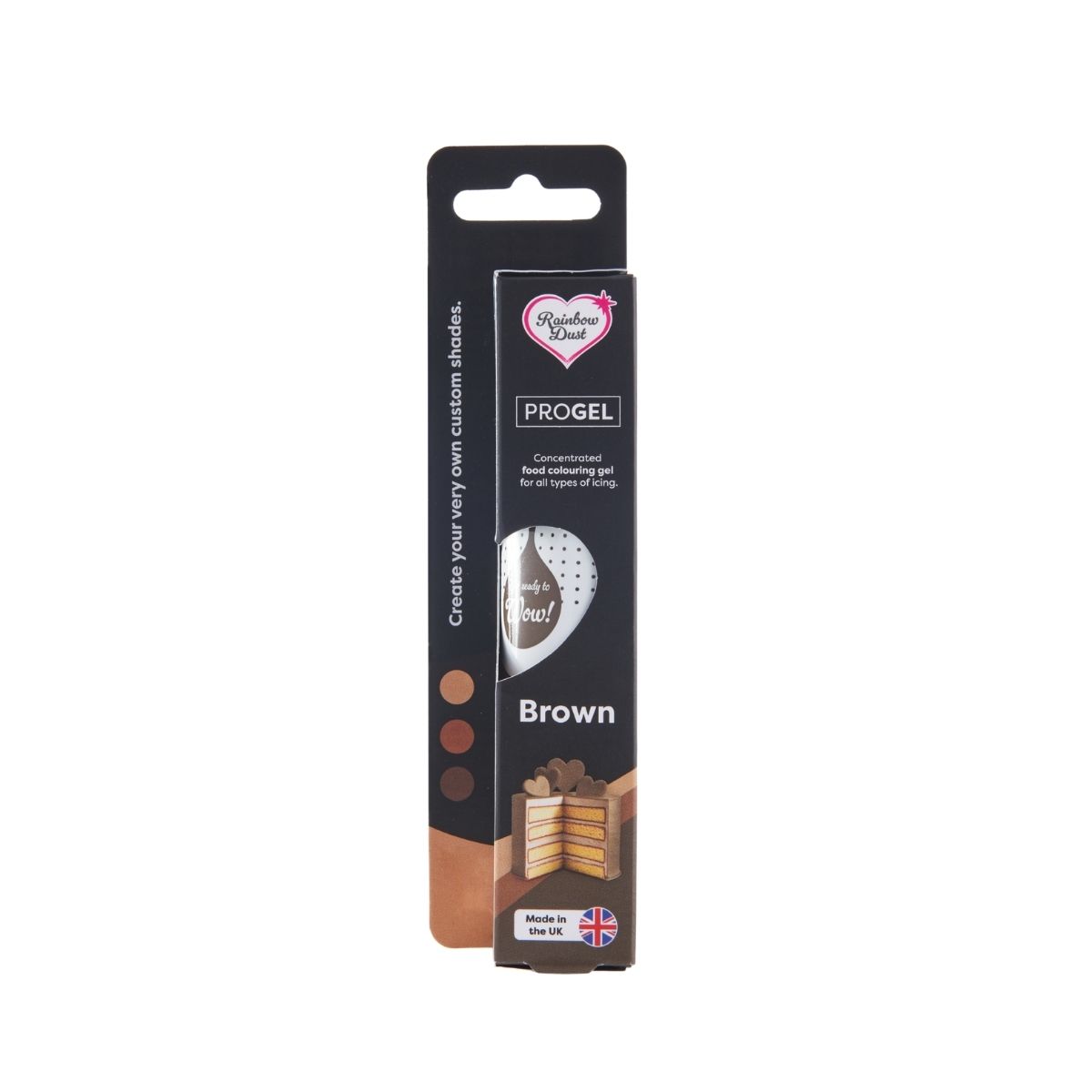 Rainbow Dust ProGel® Concentrated Colour Brown 25g