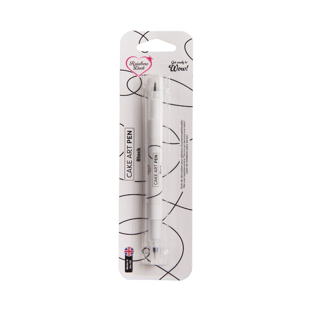 Rainbow Dust Food Art Pen Jet Black