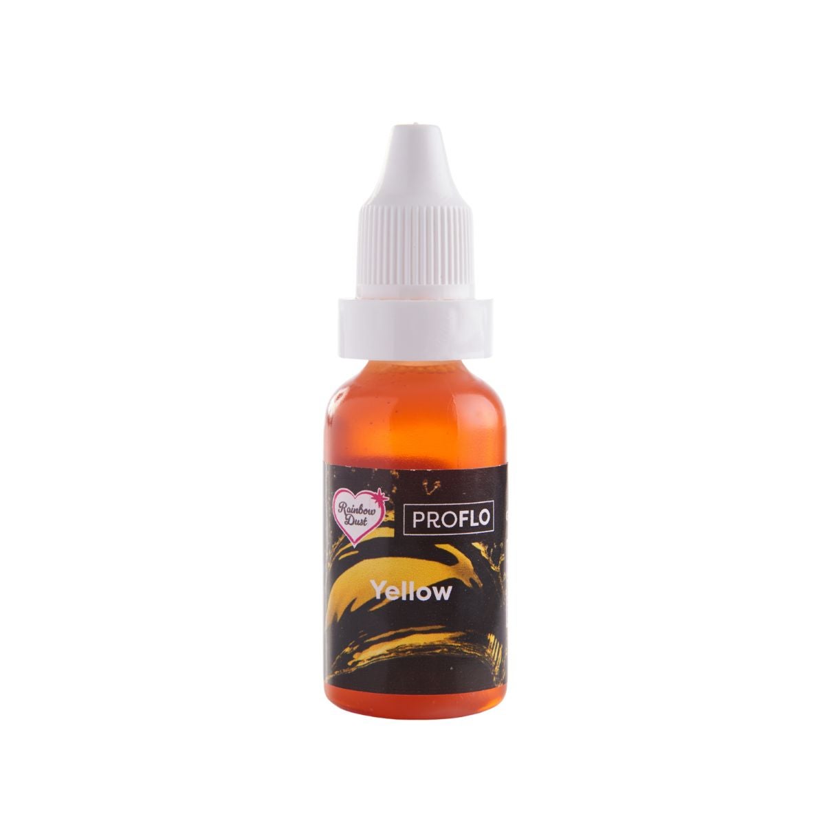 Rainbow Dust Pro-Flo Liquid Colour Yellow 16ml