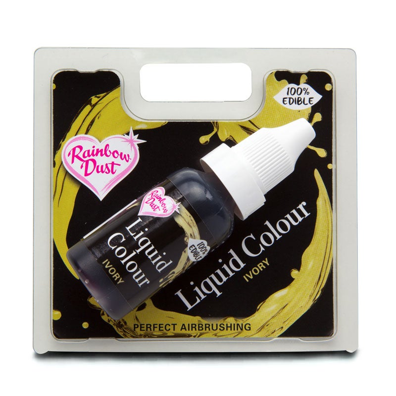 Rainbow Dust Liquid Colour Airbrush Ivory 16ml BBD Discount