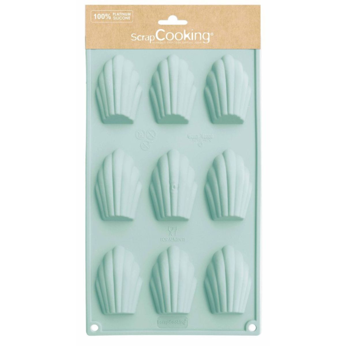 ScrapCooking Silicone Mould Madeleines