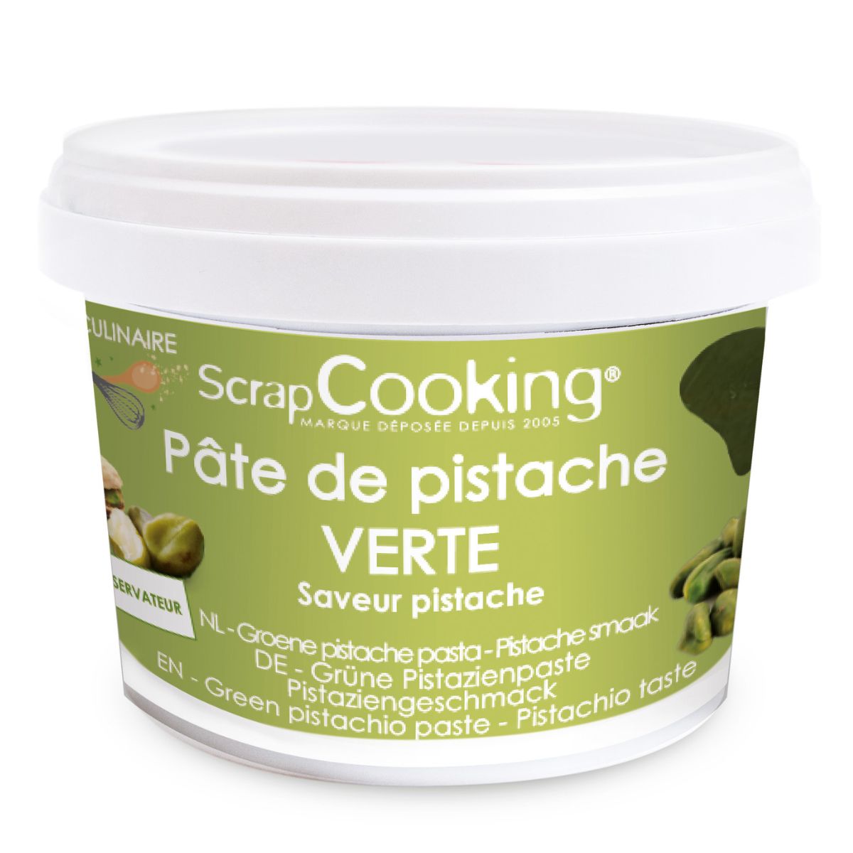Scrapcooking Green pistachio Paste 200g