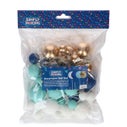 Simply Making Decorative Ball Set Blue Ombre & Gold pk/32