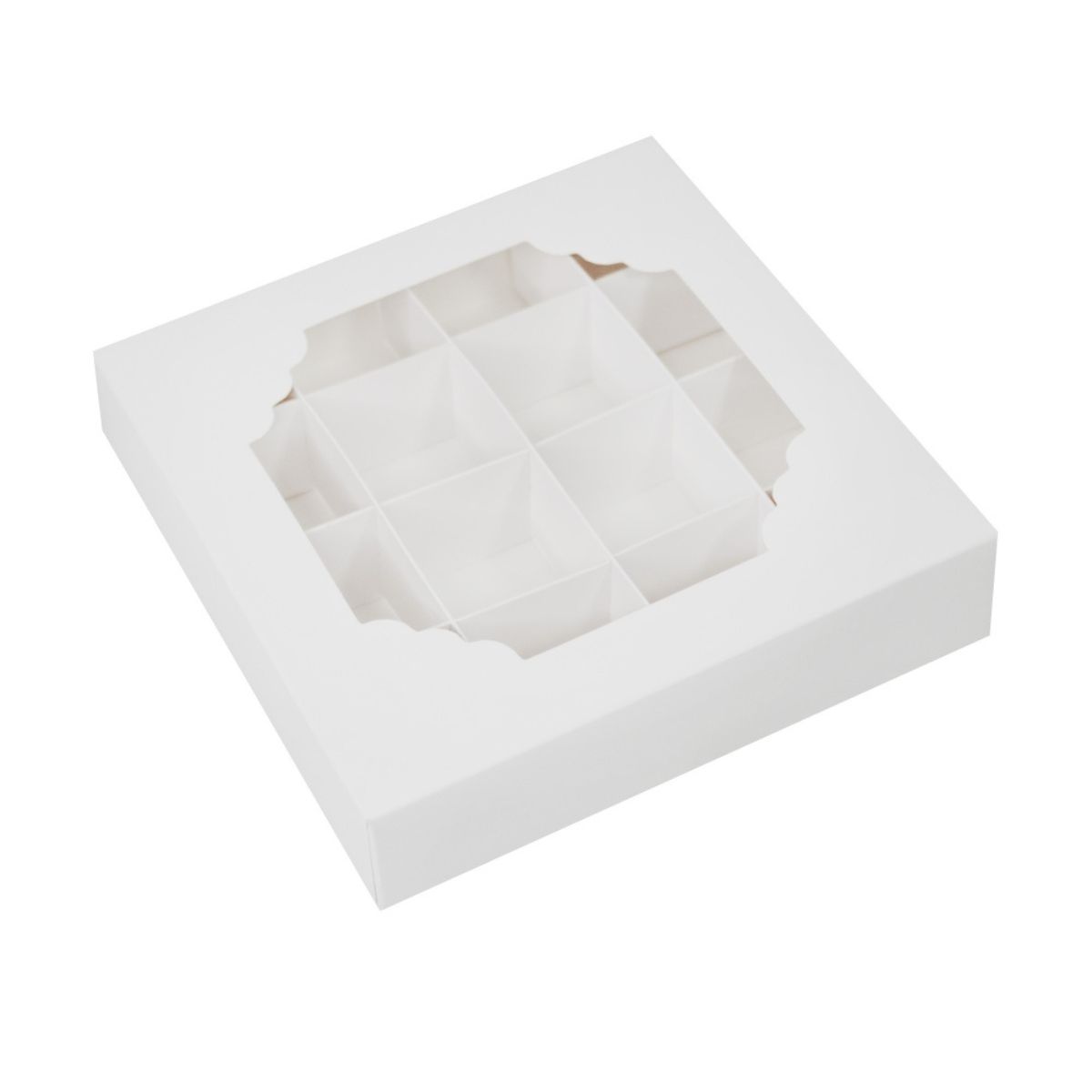 Simply Making Treat Box and Inserts White 16 Cavities pk/100