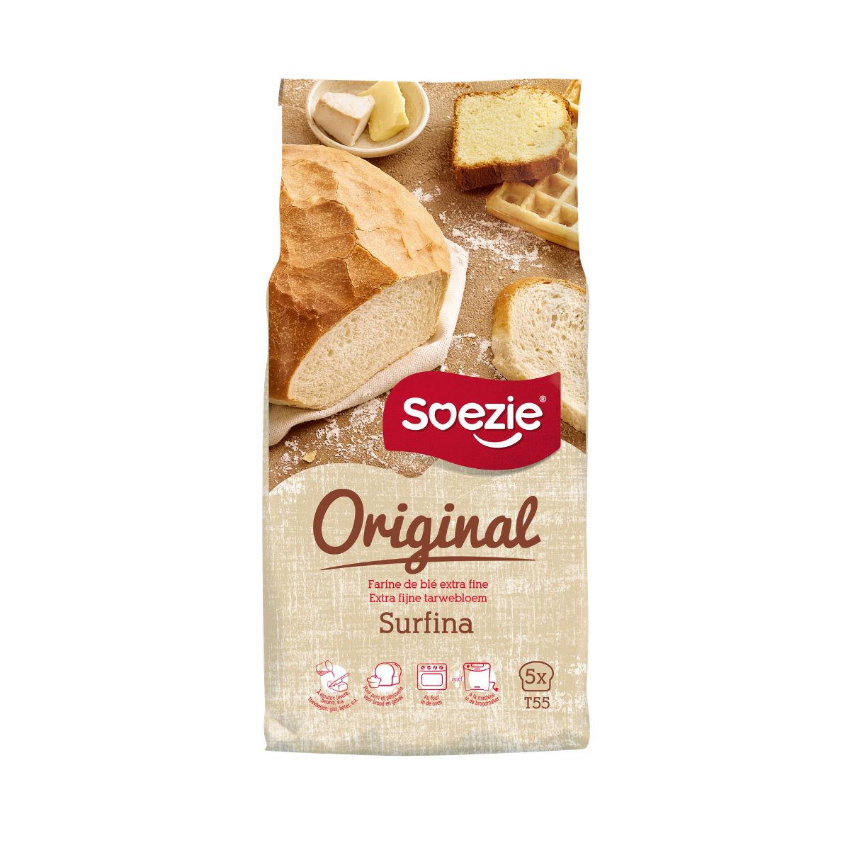 Soezie Original Wheat Flour T55 2,5kg