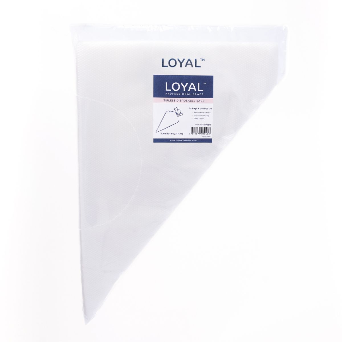 LOYAL Disposable Piping Bags 30cm pk/75